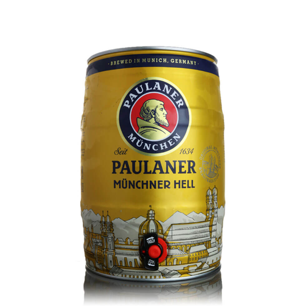 "Birra Paluaner Munchner Hell Fusto 5 lt" - Paulaner