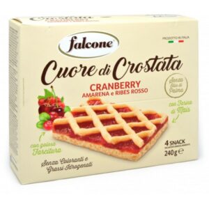 Falcone Crostata Mais e Frutti Rossi gr240