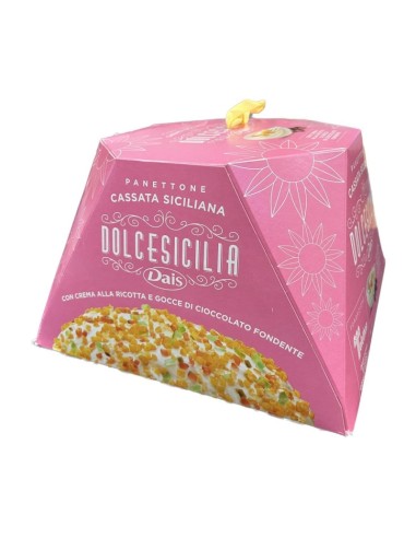 "Dais Panettone Cassata Siciliana Crema Ricotta (800 gr)" - Dais