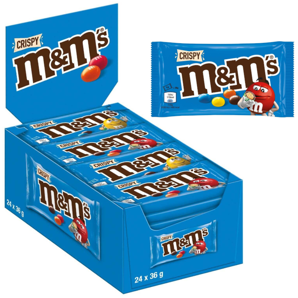 M&M'S Crispy  blu  36 x 24