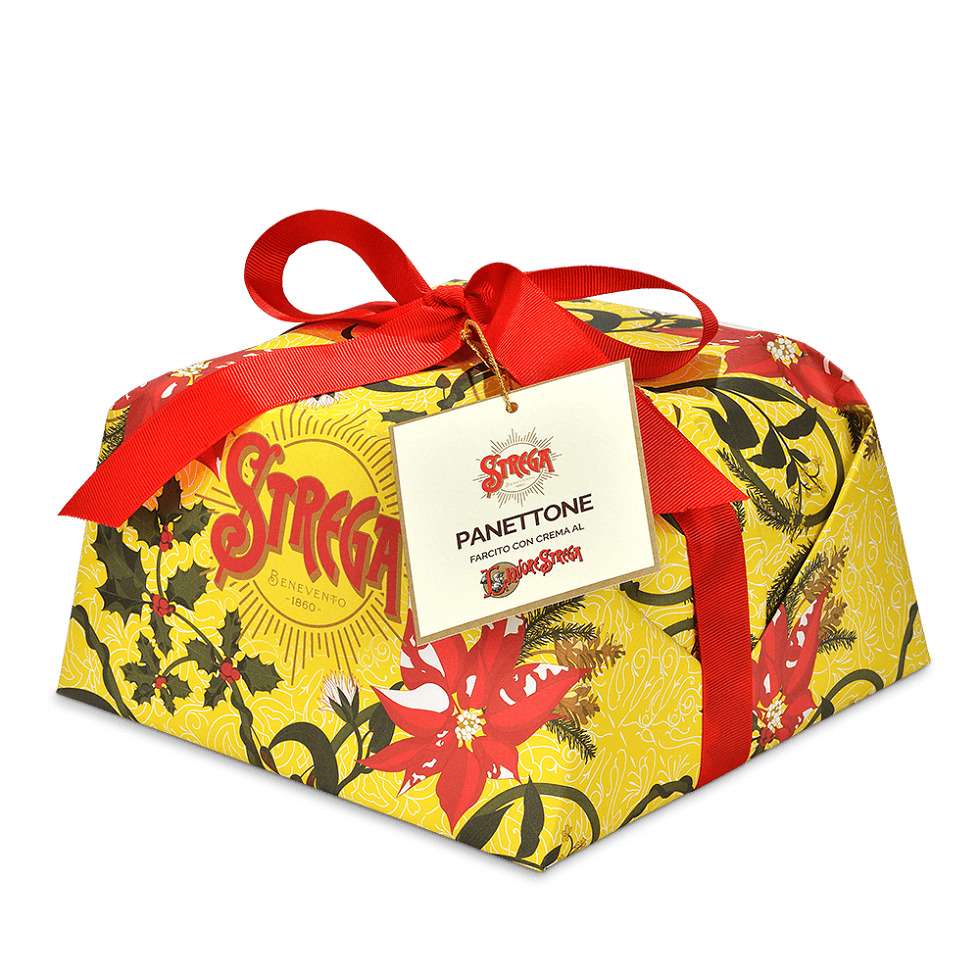 Strega Panettone Crema liquore alla Strega 1 kg.