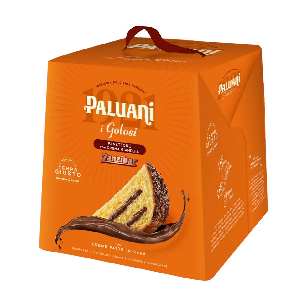 Paluani Panettone Farcito Crema Zanzibar 750 gr
