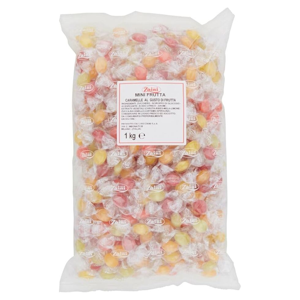 Zaini Caramelle Mini alla Frutta 1Kg