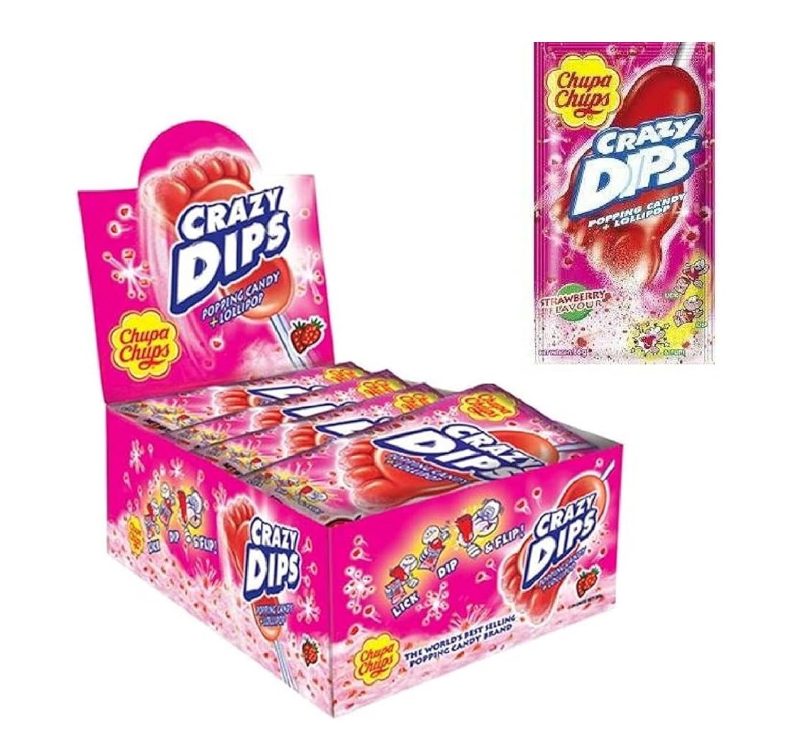 "Chupa Chups Crazy Dips (24 Pezzi)"- Chupa Chups