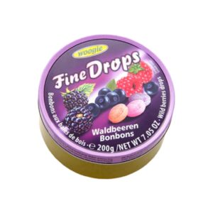Gunz Woogie Fine Drops Caramelle frutti di bosco 200gr