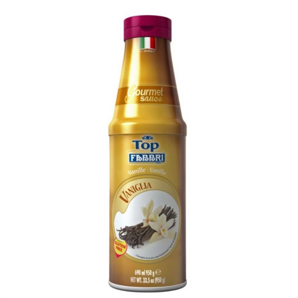 Fabbri Topping Vaniglia gialla gr 950