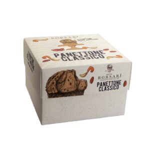 Borsari Panettone Classico Basso 1 kg Rustico