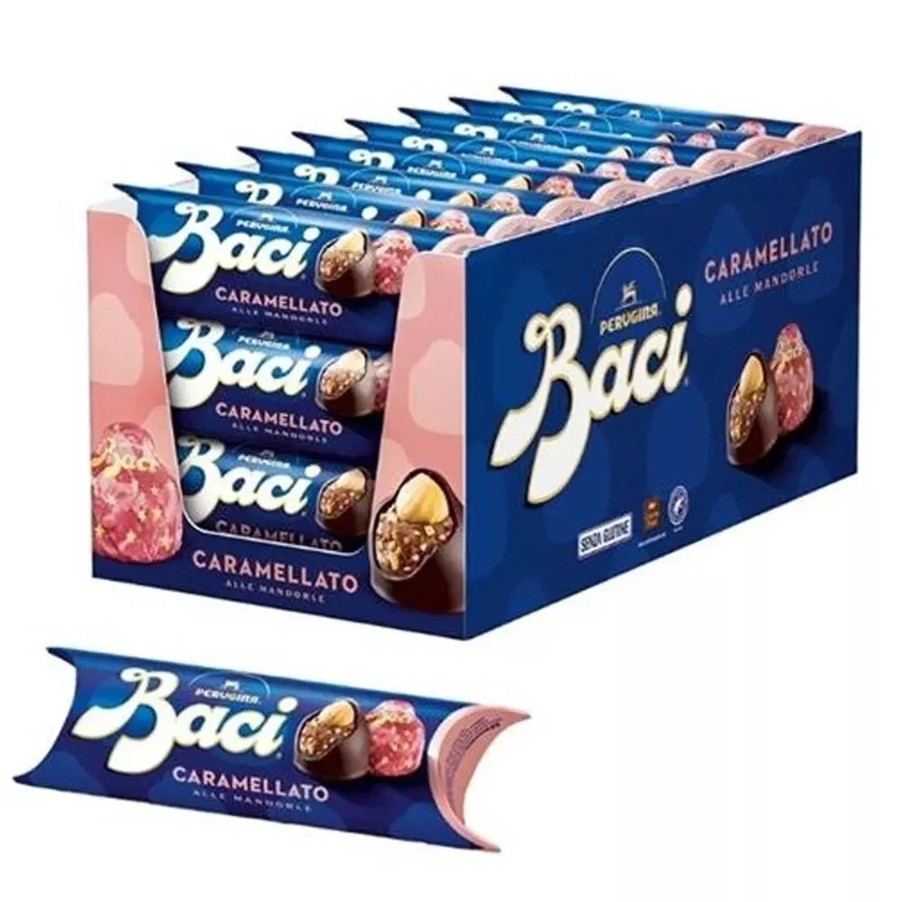 "Perugina Baci Tubo T3 Caramellato (21 X 37.5 gr) Expo" - Perugina