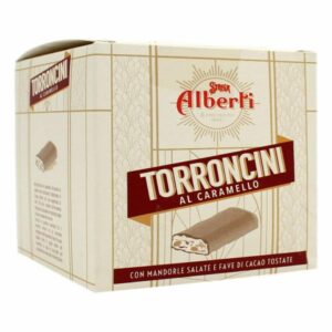 Strega Torroncini Mandorle Salate e caramello   Cubotto 200 gr