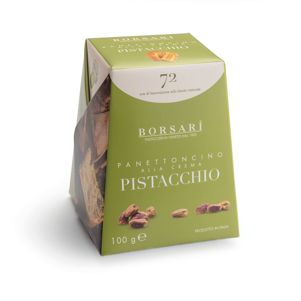 Borsari Panettoncino Pistacchio 100 gr.