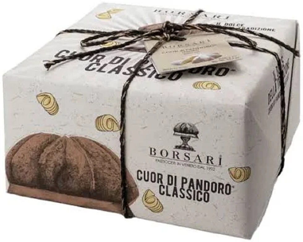 Borsari Cuori Di Pandoro Classico 1g Rustico Incartato