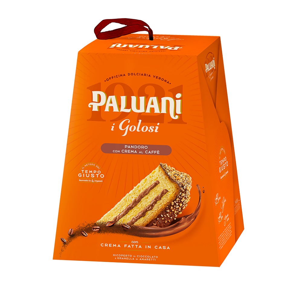Paluani Pandoro Farcito Crema Caffè 750 gr
