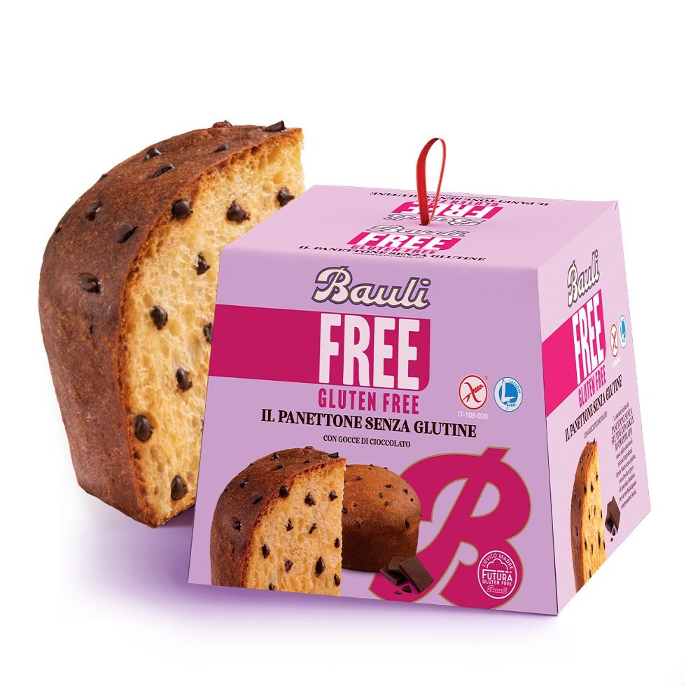 Bauli Panettone s/Glutine Gocce ciocc. 400 gr