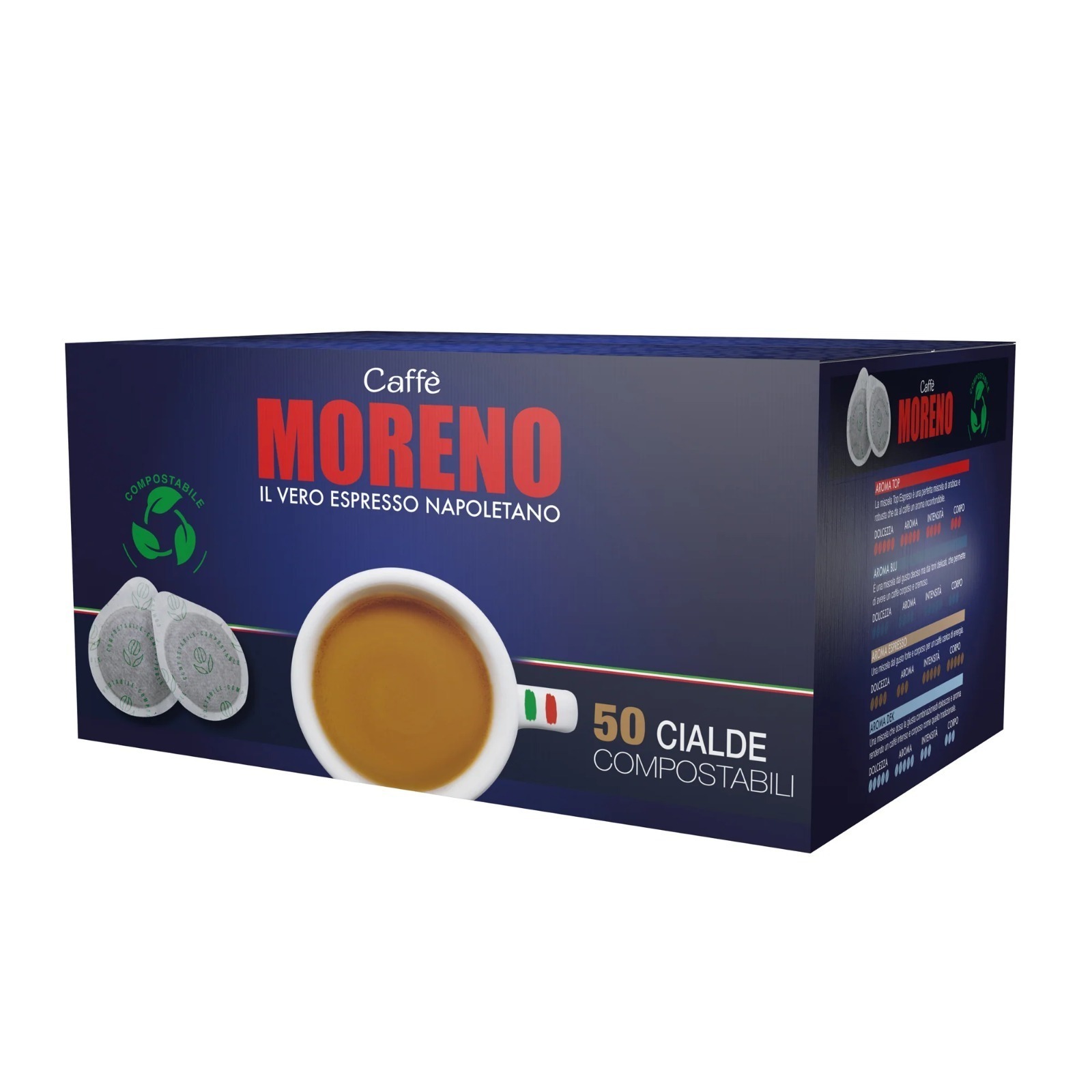 "Moreno Cialda Aroma Espresso (50 pz)" - Moreno