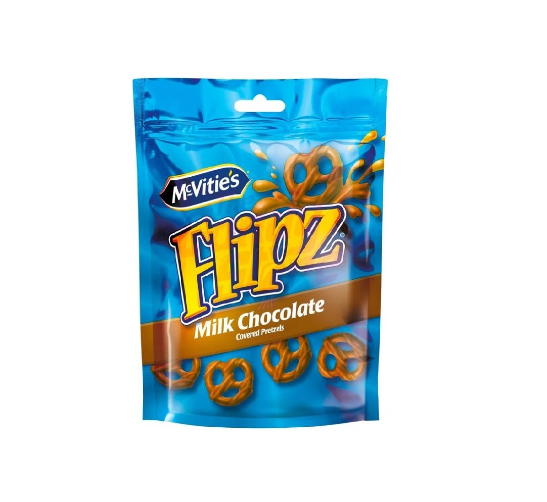 "Mcvitie's Flipz Milk Chocolate Pretzel (90 gr) " - Bahlsen