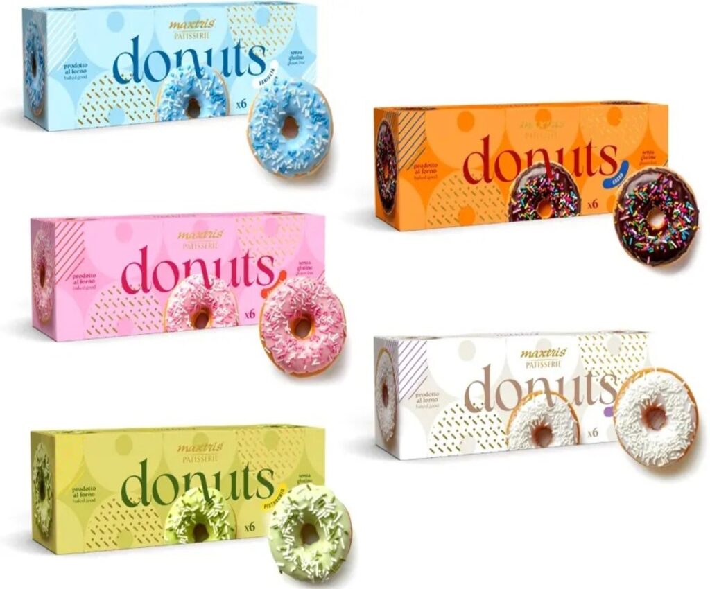 Maxtris Donuts 3 Pezzi Amor Goloso V/Gusti