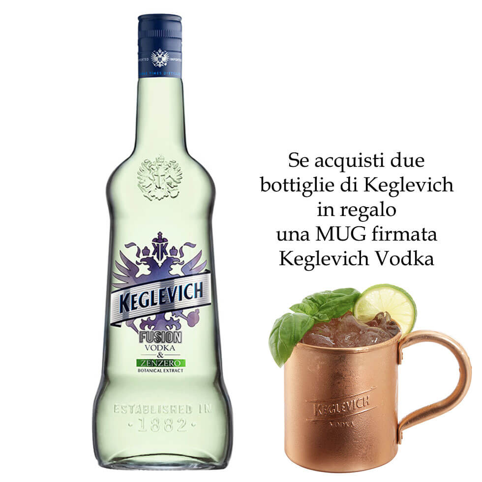 "Fusion Vodka & Zenzero (70 cl)" - Keglevich