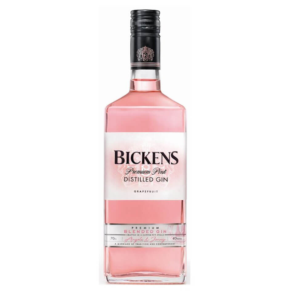 "Gin Pink Premium Distilled (1 lt)" - Bickens