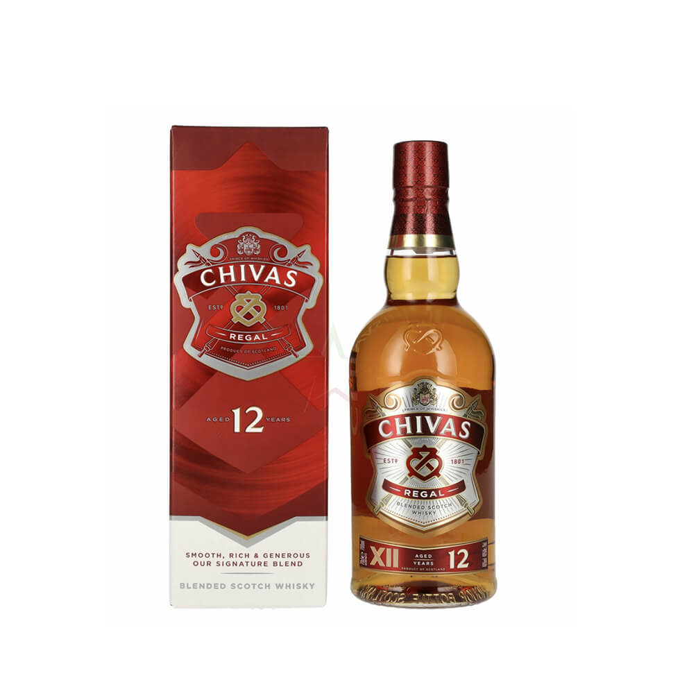 "Whisky Regal 12 Anni Blended Scotch (70 cl)" - Chivas (Astucciato)
