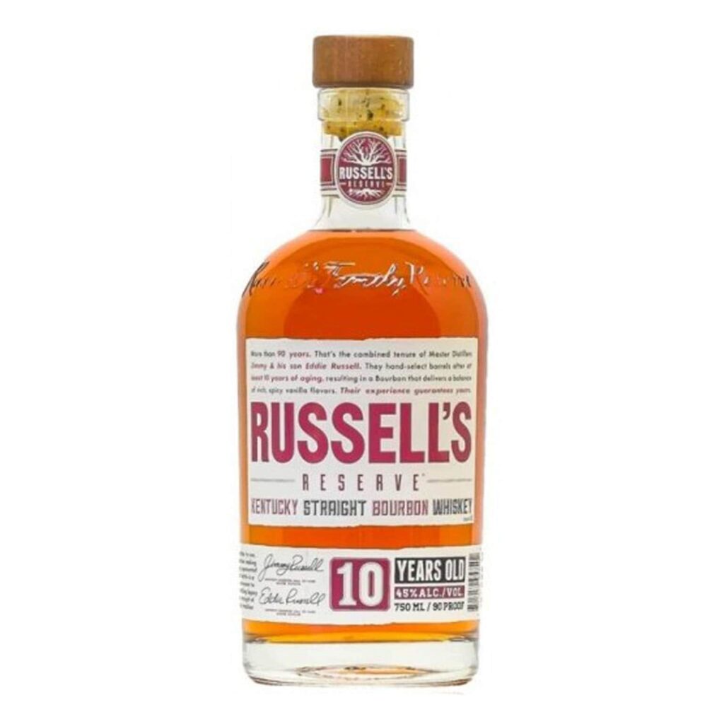 "Reserve 10 Anni Single Barrel Bourbon (70 cl)" - Russell's