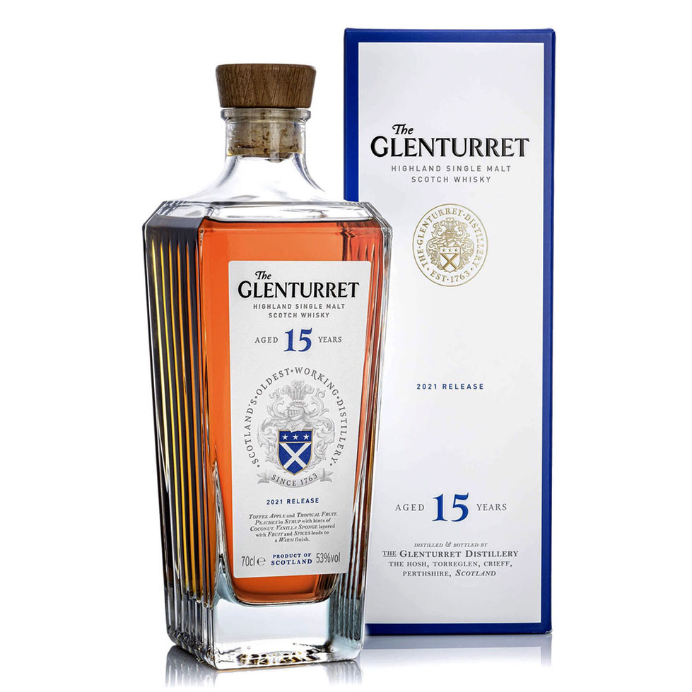 "Whisky Single Malt 15 Y.O. (70 cl)" - The Glenturret (Astucciato)