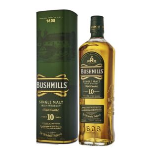 "Whisky Single Malt Irish Aged 10 Years (70 cl)" - Bushmills (Astucciato)
