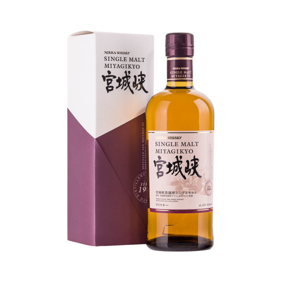 "Whisky Miyagikyo Single Malt (70 cl)" - Nikka (Astucciato)