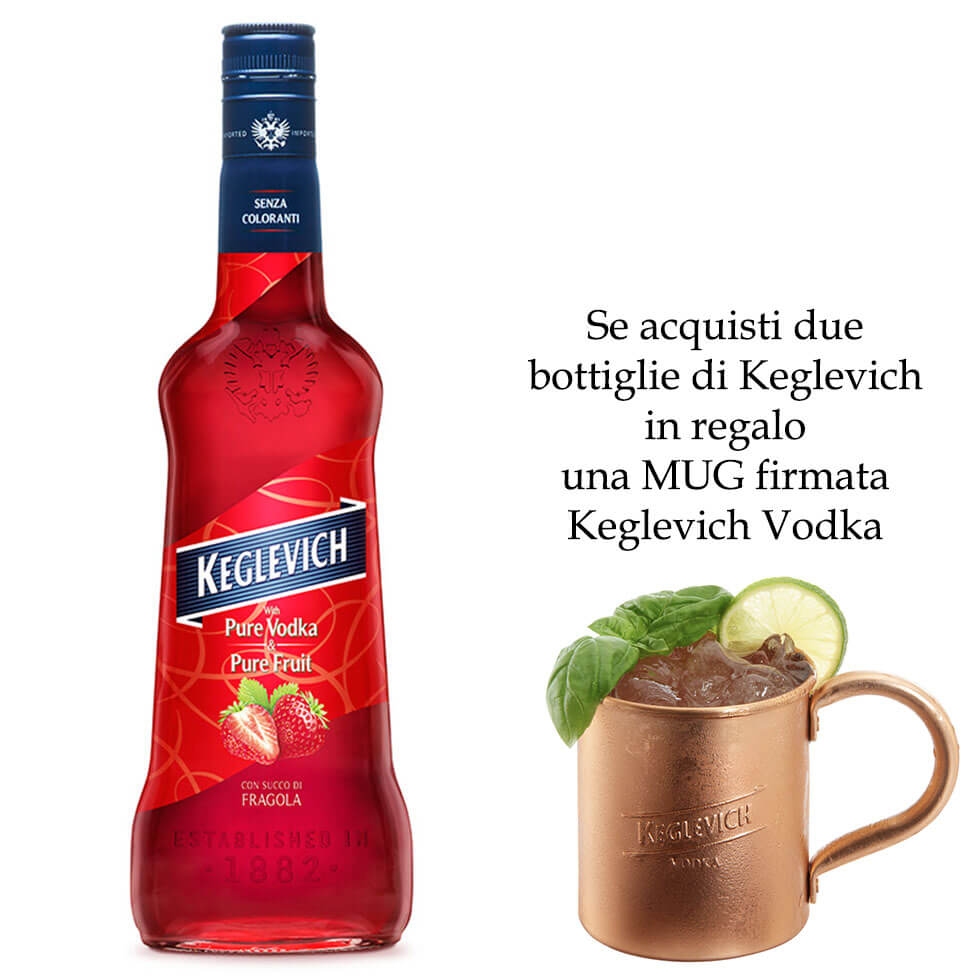 "Vodka Fragola (70 cl)" - Keglevich
