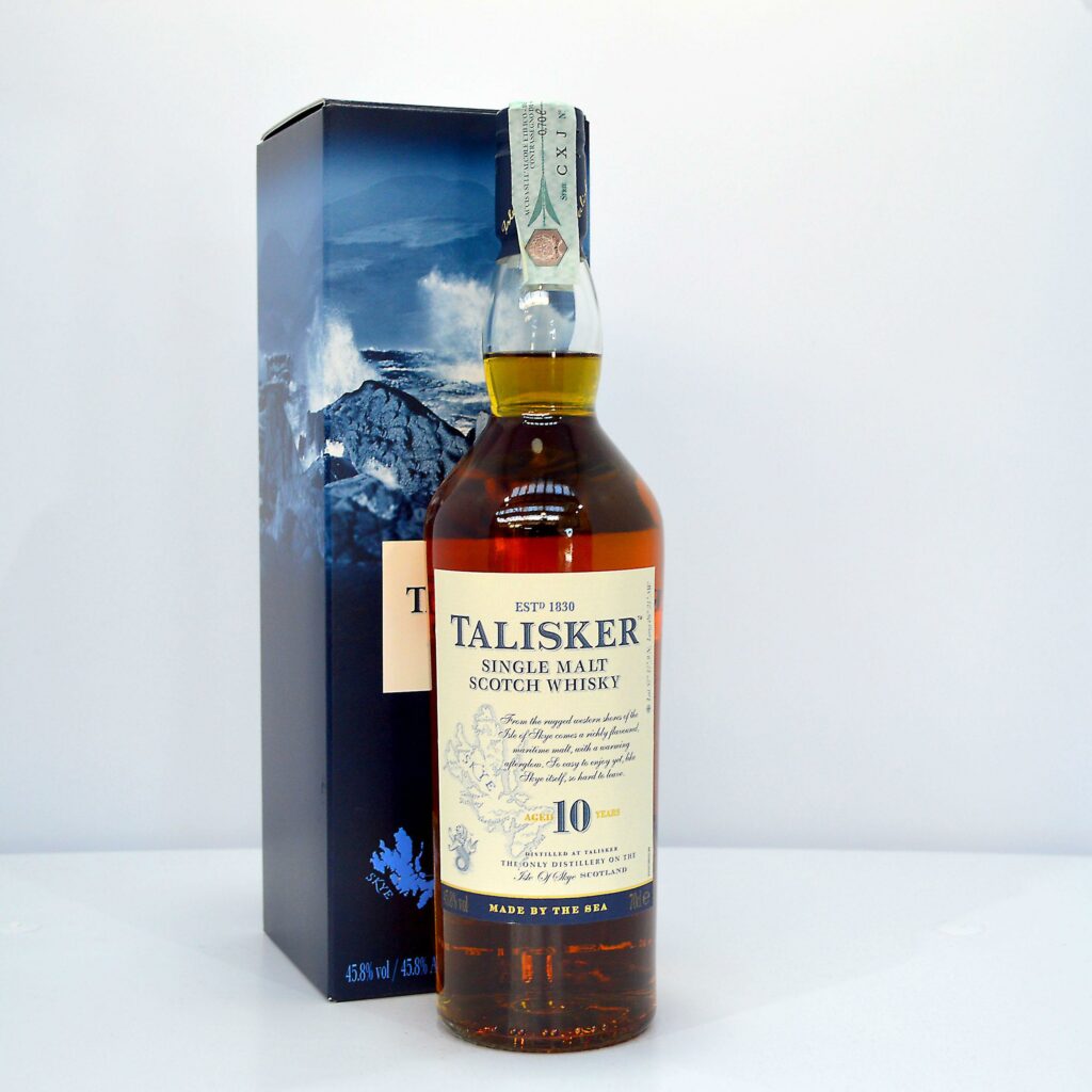 "Whisky Single Malt Talisker 10 Anni (70 cl)" - Malto d'Orzo (Astucciato)