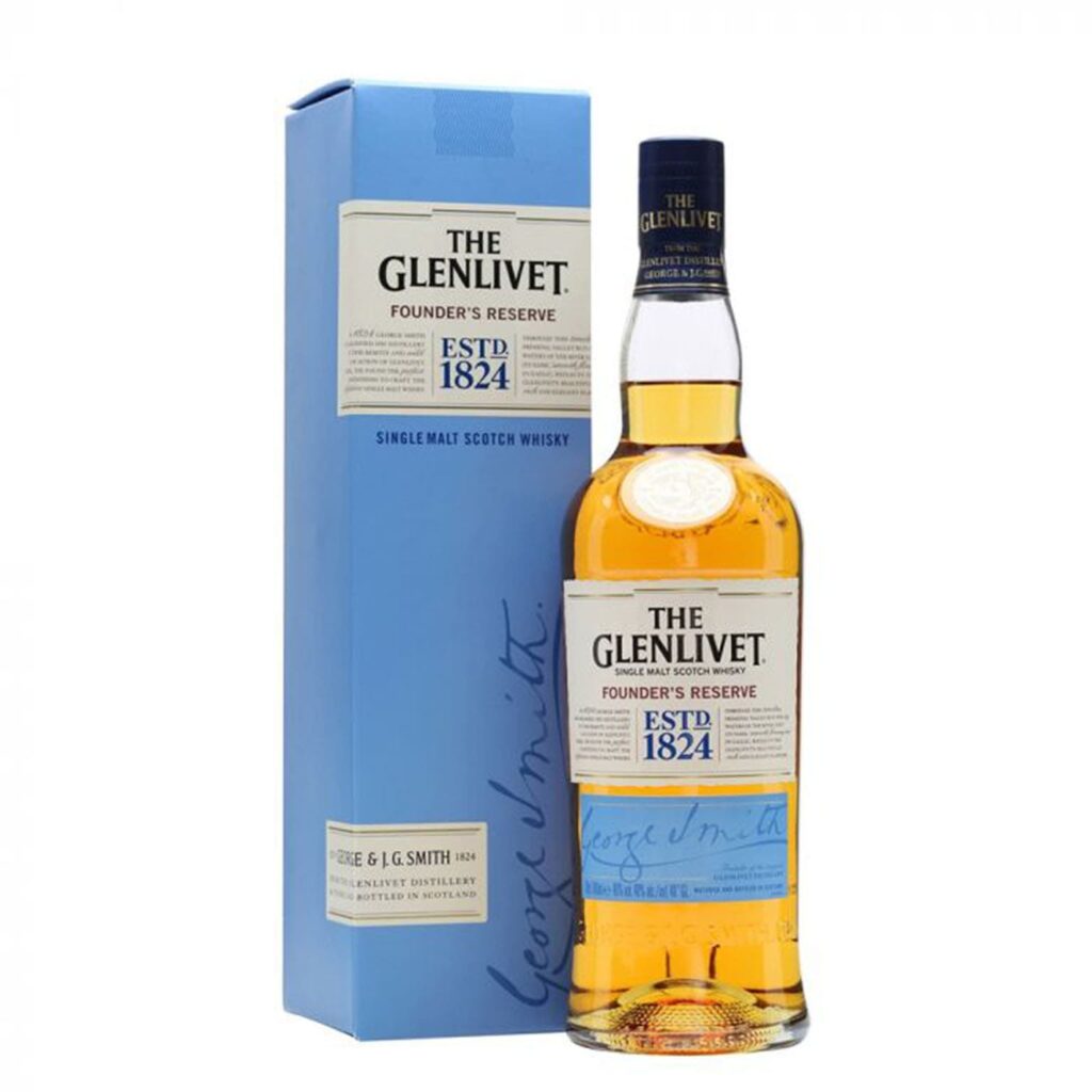 "Whisky Single Malt Founder's Reserve (70 cl)" - Glenlivet (Astucciato)