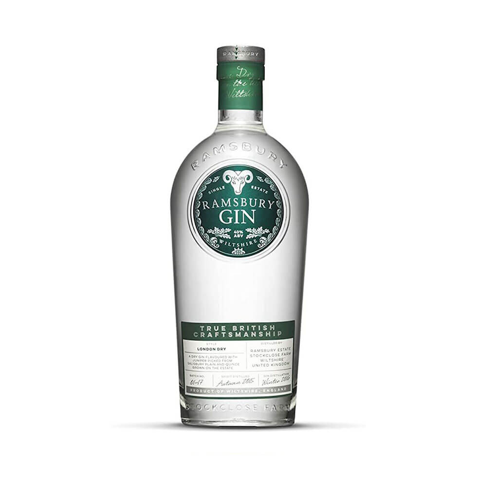 "London Dry Single Estate Gin (70 cl)" - Ramsbury