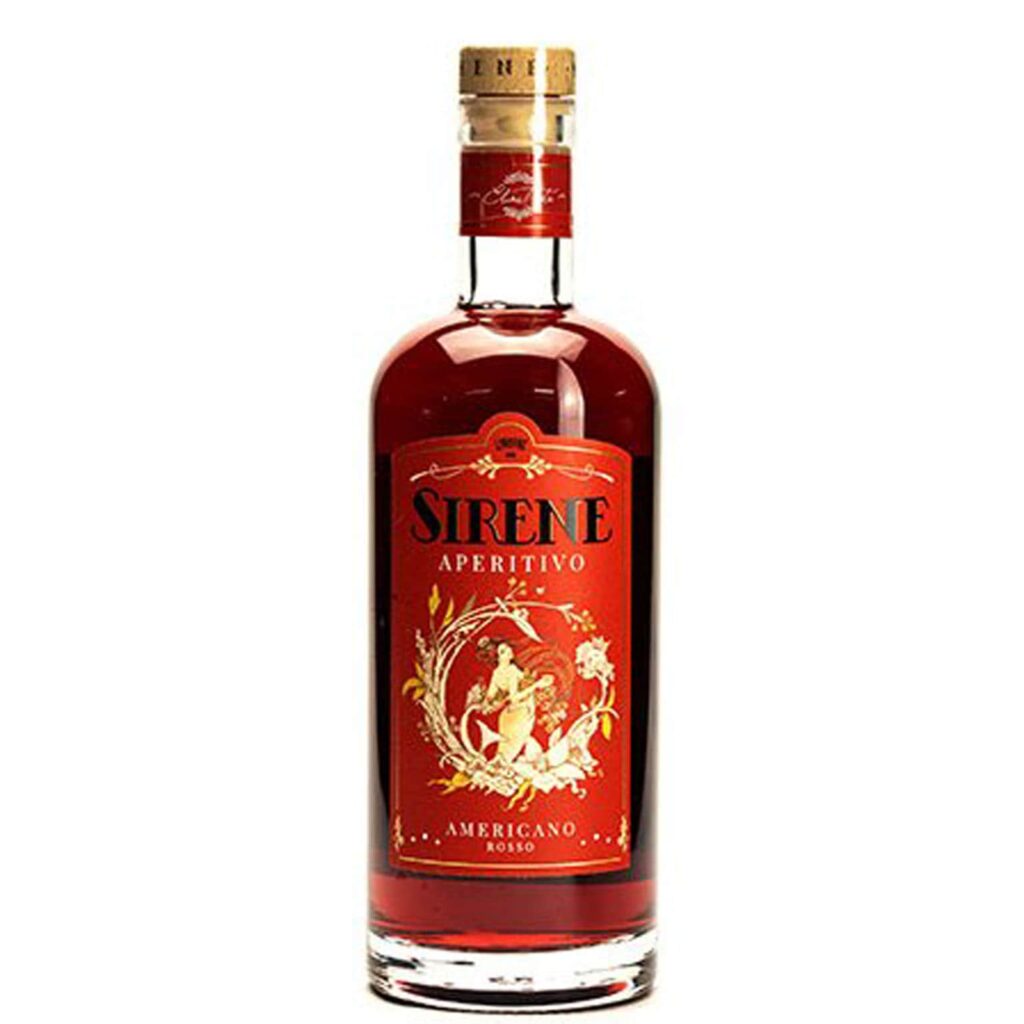 "Liquore delle Sirene Aperitivo Americano Rosso (70 cl)" - Sirene