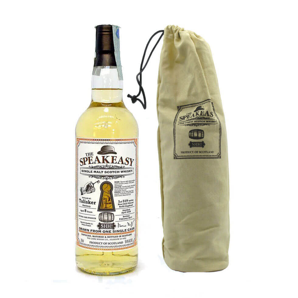 "Whisky Talisker age 8 (70 cl)" - The Speakeasy (Sacchetto)