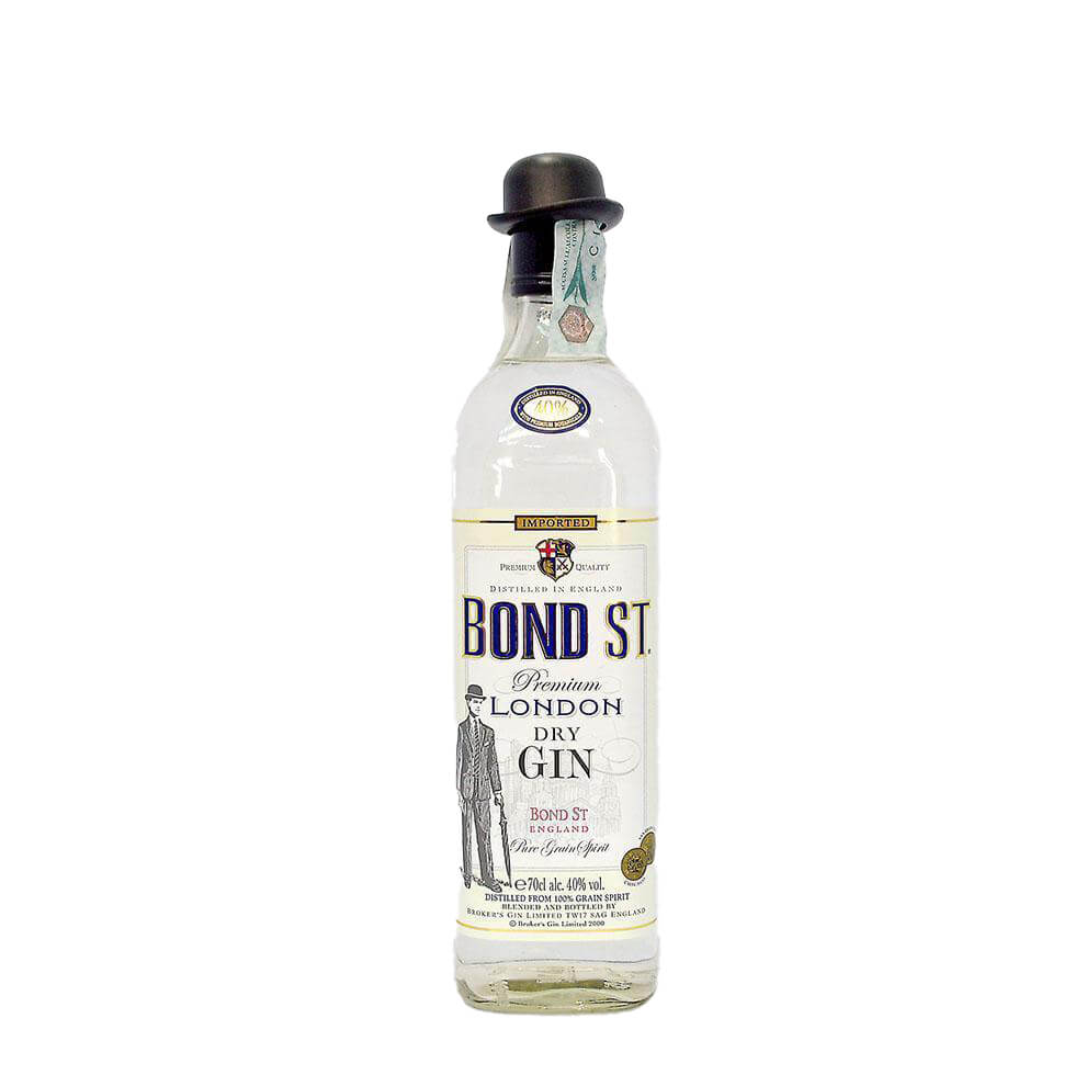 "Bond Street London Dry Gin (70 cl)" - Broker's Gin