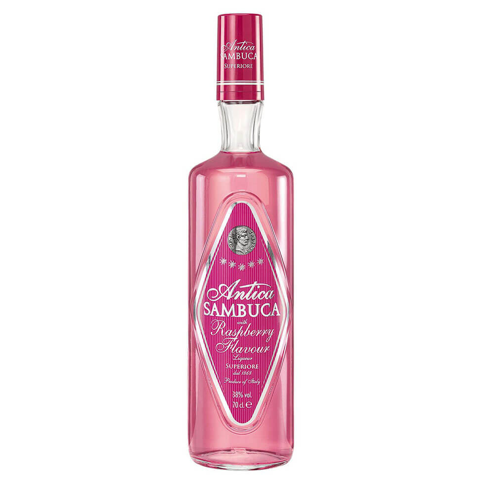 "Antica Sambuca With Raspberry Flavour (70 cl)" - Rossi D'Asiago