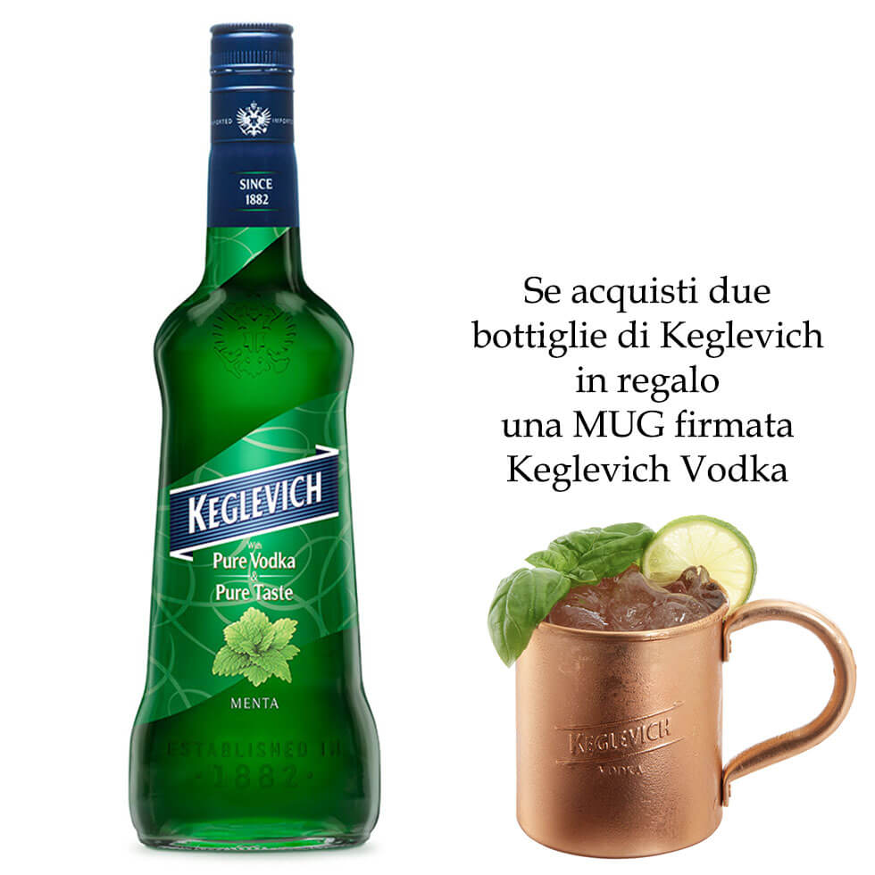 "Vodka & Menta (70 cl)" - Keglevich