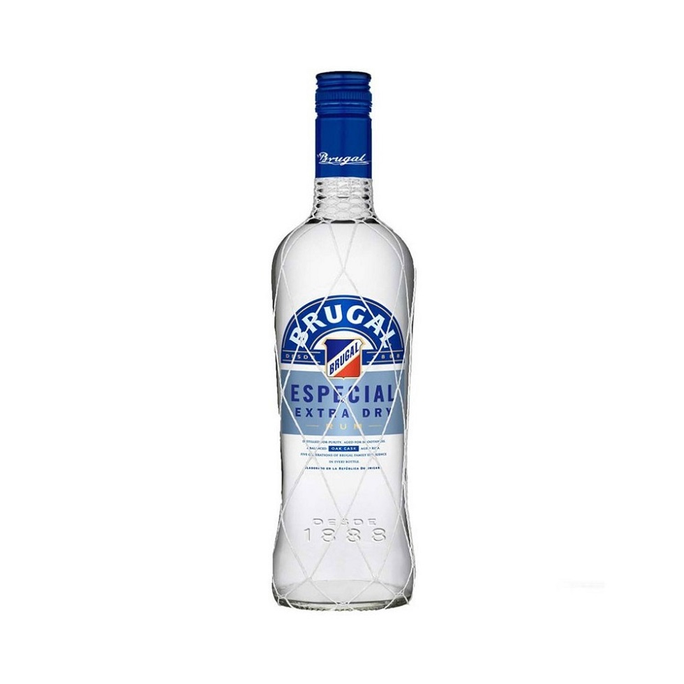 Brugal Especial Extra Dry Ron 1lt Blanco