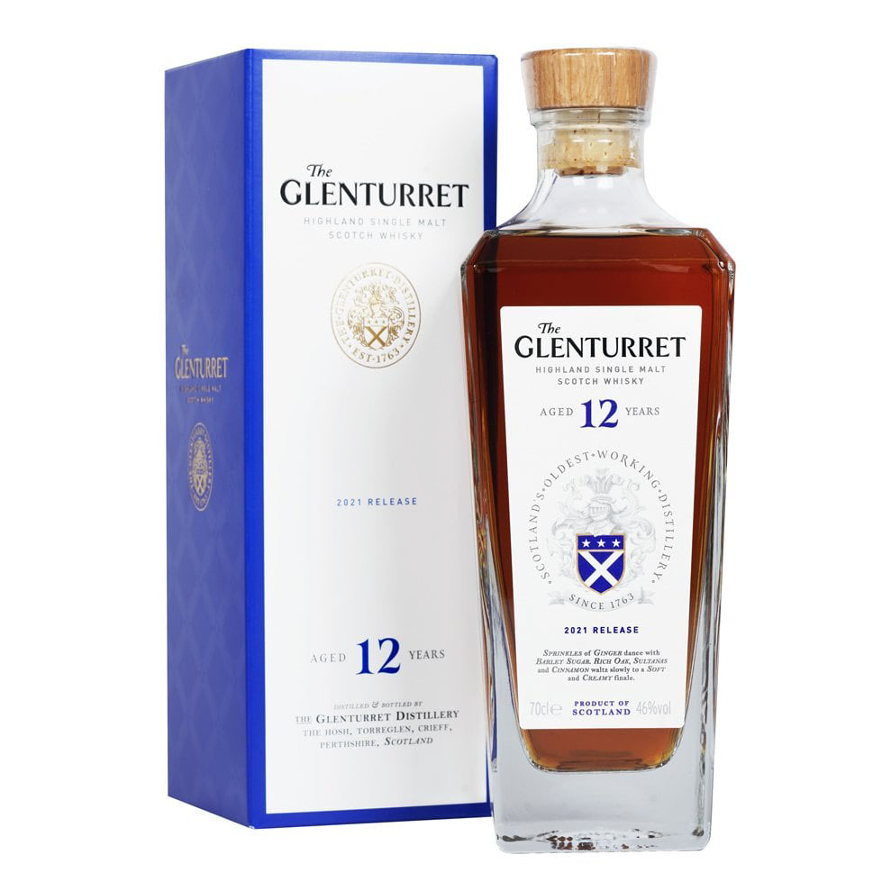 "Whisky Single Malt 12 Y.O. (75 cl)" - The Glenturret (Astucciato)