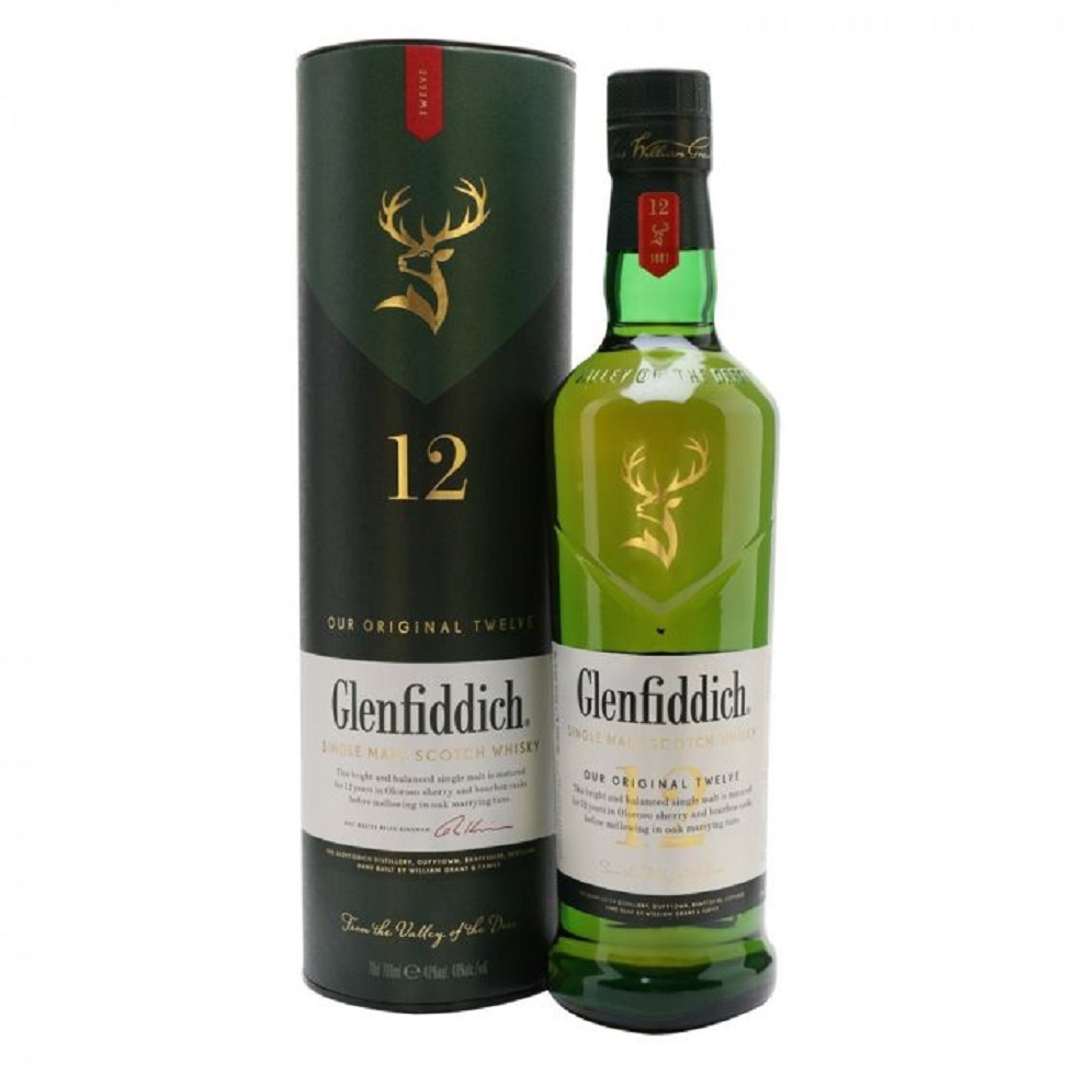 Glenfinddich Scotch Whisky 12 Anni 70 cl