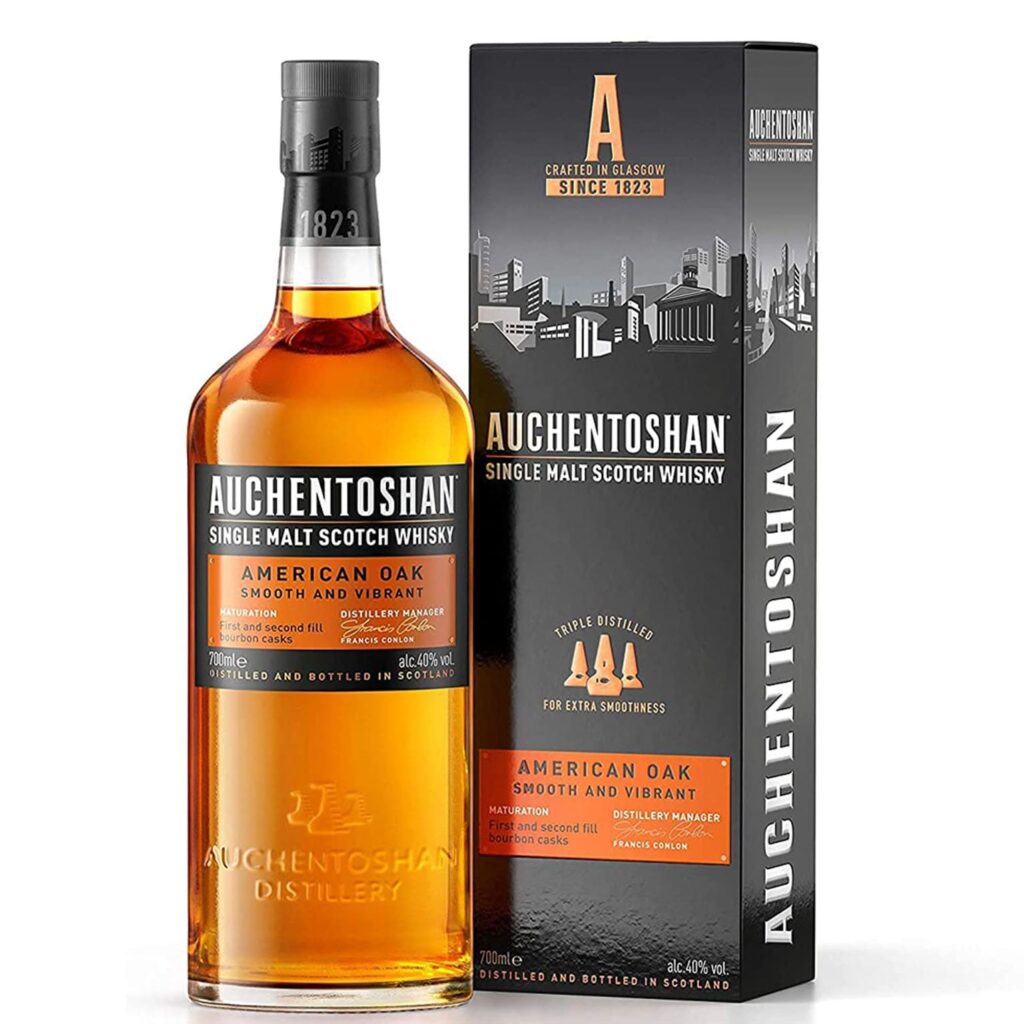 "Whisky Single Malt Scotch American Oak (70 cl)" - Auchentoshan (Astucciato)