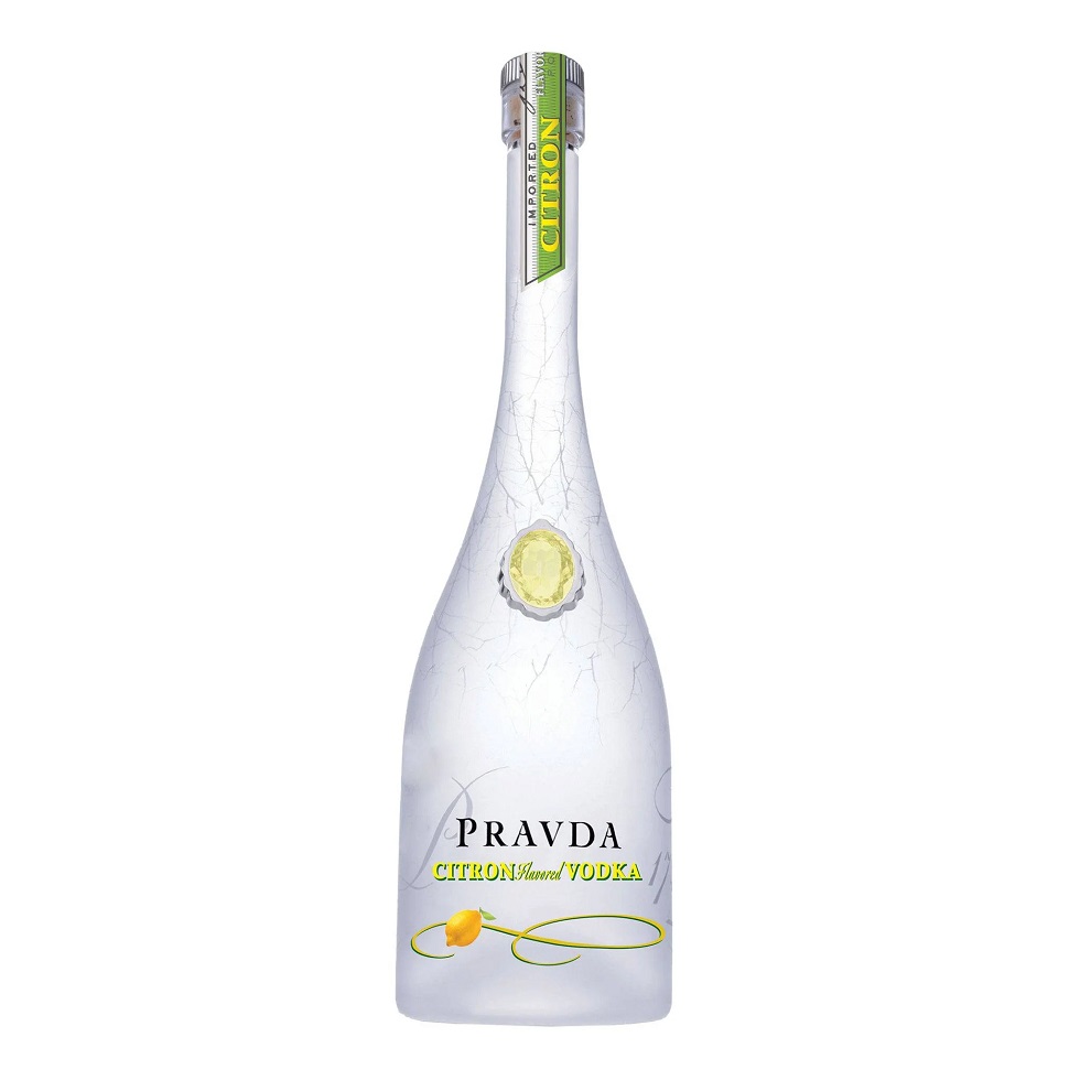 Pravda Vodka Citron Flavored cl 70