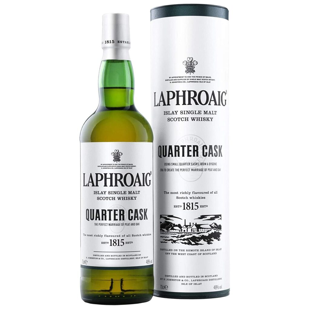 "Quarter Cask Single Malt Scotch Whisky (70 cl)" - Laphroaig (Astucciato)