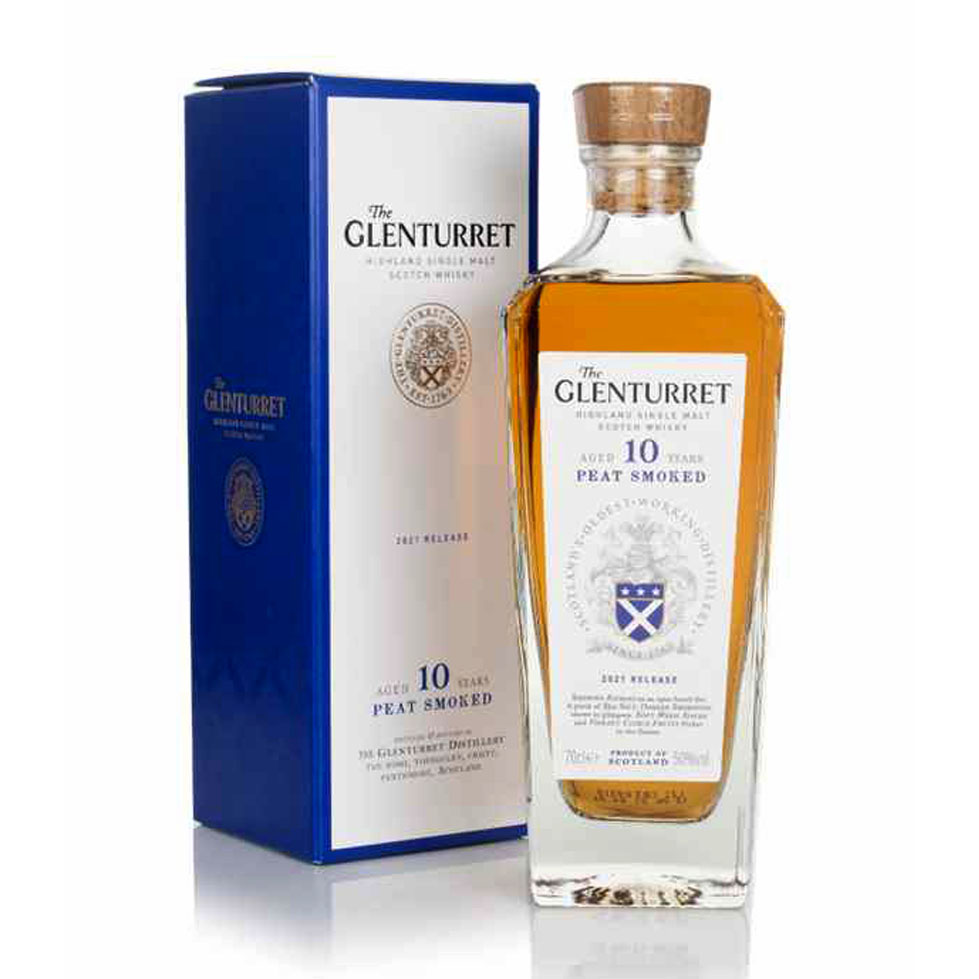 "Whisky Single Malt 10 Y.O. Peat Smoke (75 cl)" - The Glenturret (Astucciato)