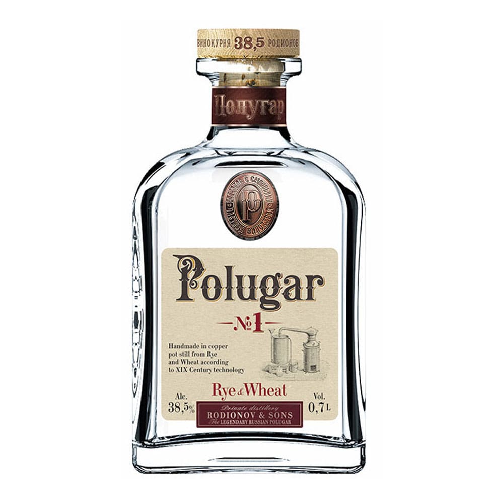 "Vodka N°1 Rye & Wheat (70 cl)" - Polugar