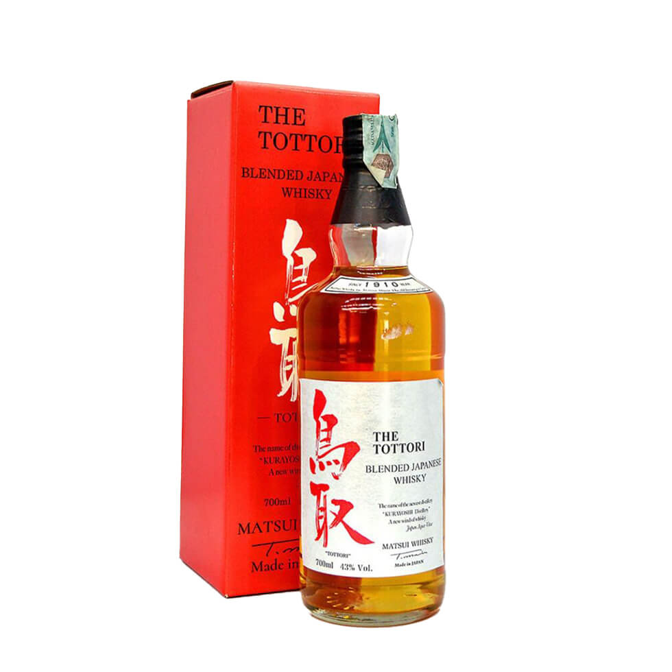 "Blended Japanese Whisky (70 cl)" - The Tottori (Astucciato)