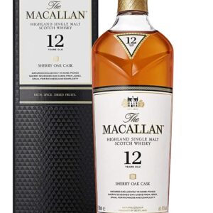 The Macallan 12YO Sherry Oak Cask 70 cl Astuccio Nero