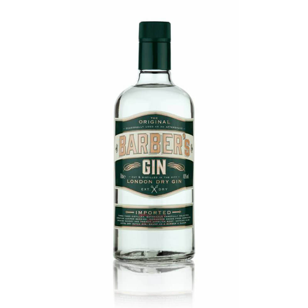 "London Dry Gin (70 cl)" - Barber's