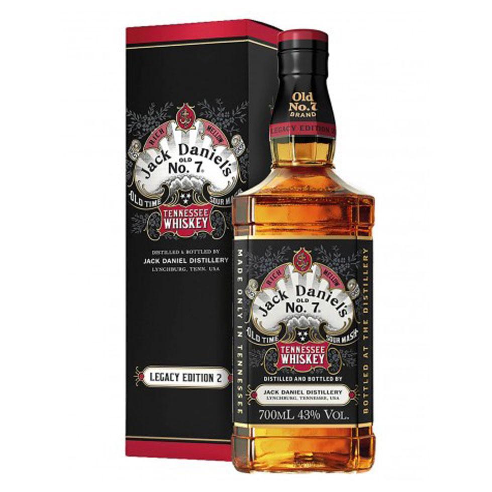 "Whisky NO.7 Legacy Edition 2 (70 cl)" - Jack Daniel's (Astucciato)