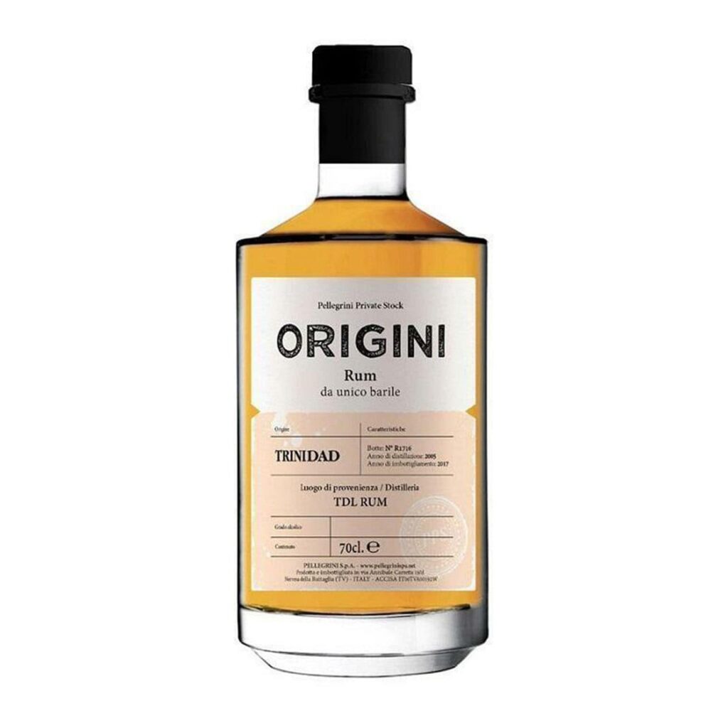 "Rum da Barili Unici Origini Trinidad (70 cl)" - Pellegrini