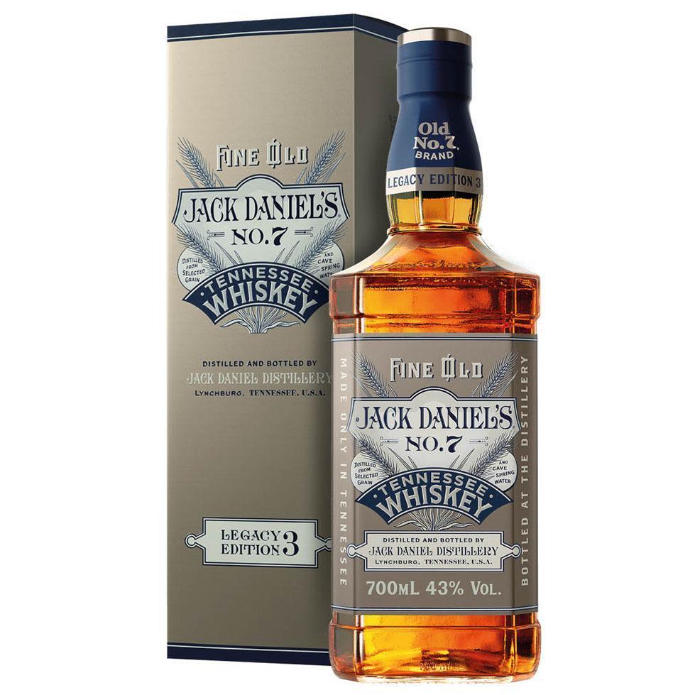 "Whisky NO.7 Legacy Edition 3 (70 cl)" - Jack Daniel's (Astucciato)